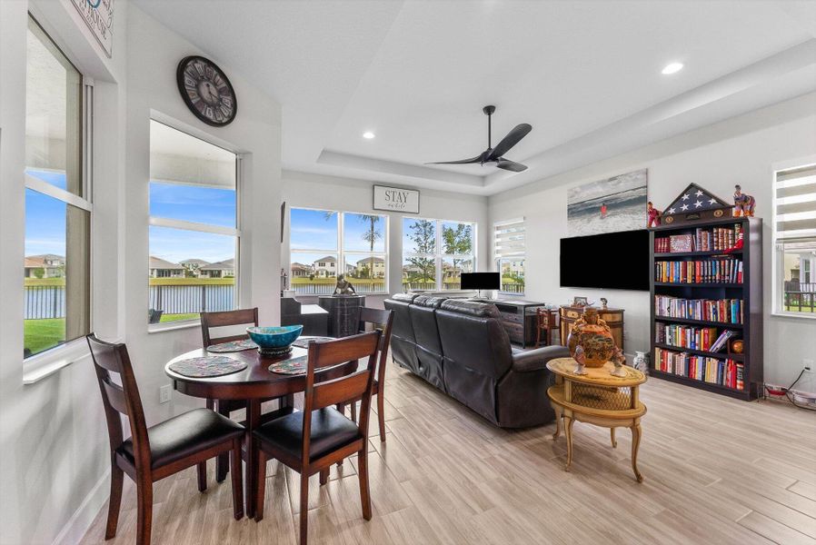 Furnished interior view inside a new home in , Westlake (Image 10).