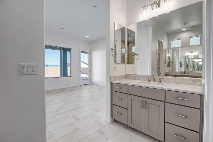Furnished interior view inside a new home in Horizon at The Dells, Prescott (Image 11).