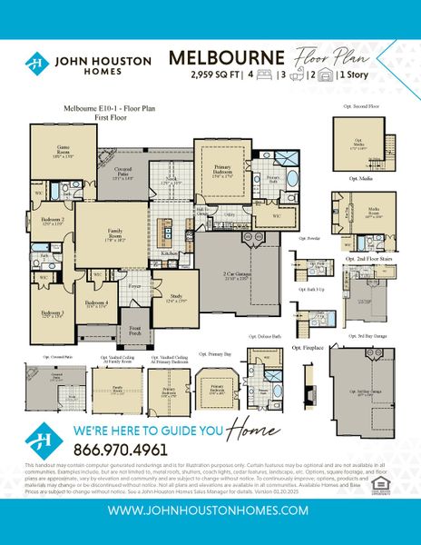 2D floor plan layout for the Melbourne by John Houston Homes in Lakeridge Estates Phase 2, Lorena, TX (Image 3). 2D floor plan layout for the Melbourne by John Houston Homes in Lakeridge Estates Phase 2, Lorena, TX (Image 3).
