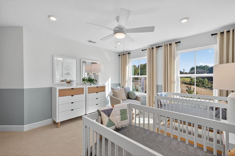 Image 59 representing the Hampton by Pulte Homes in Watermist at Mirror Lake, Villa Rica, GA.