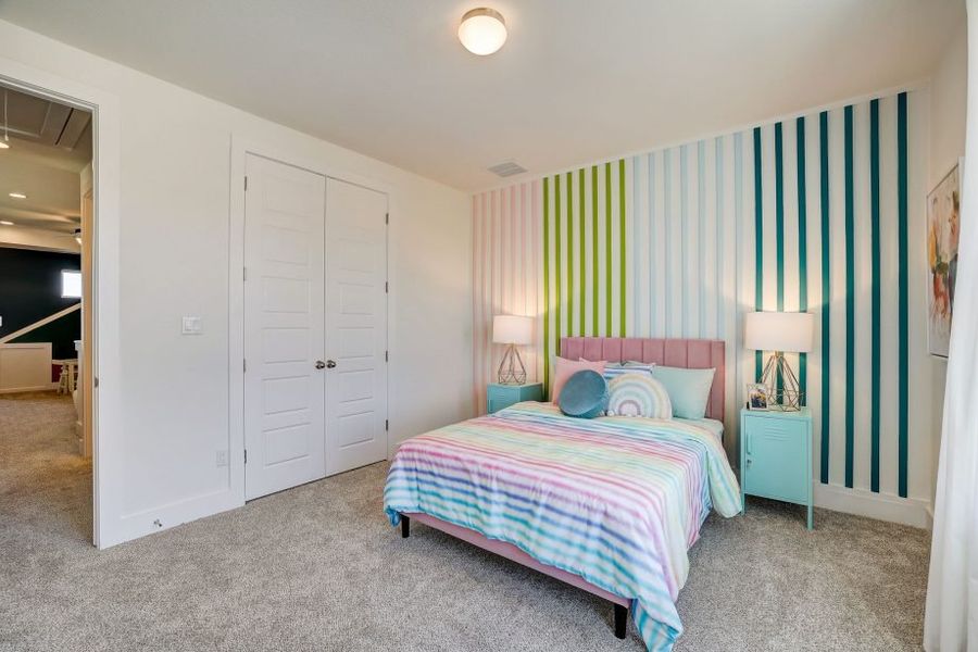 Representative furnished interior of a home built from the Pecos by Pacesetter Homes in Avery Centre, Round Rock (Image 7).