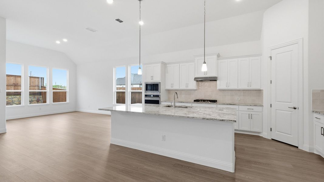 Furnished interior view inside a new home in Rio Vista at Kelly Ranch, Aledo (Image 38).