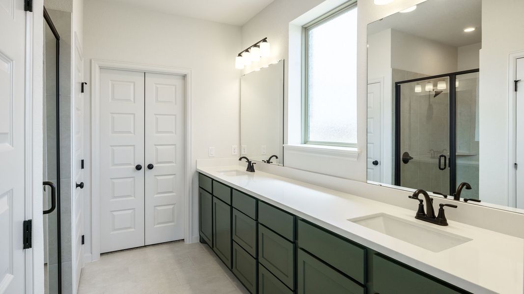 Furnished interior view inside a new home in Santa Rita Ranch - Tierra Rosa, Liberty Hill (Image 6).