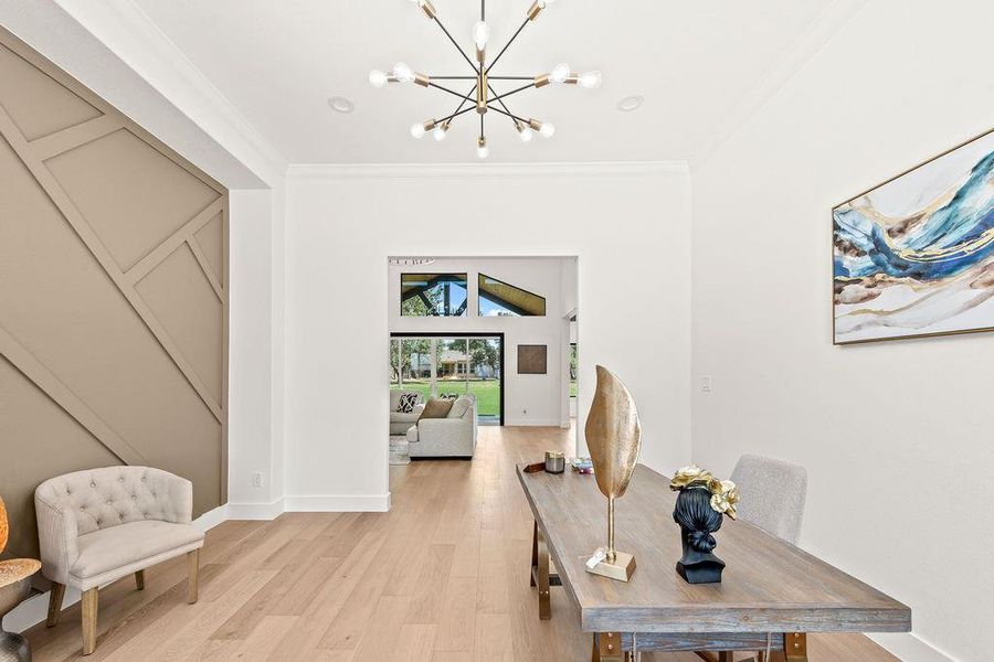 Furnished interior view inside a new home in , Canyon Lake (Image 14). Furnished interior view inside a new home in , Canyon Lake (Image 14).