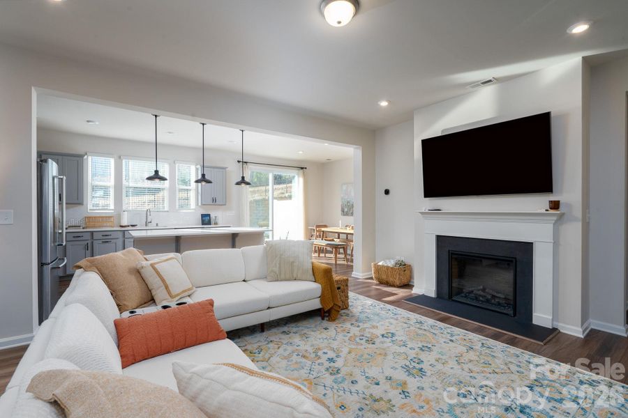 Furnished interior view inside a new home in Somerset, Fort Mill (Image 9).