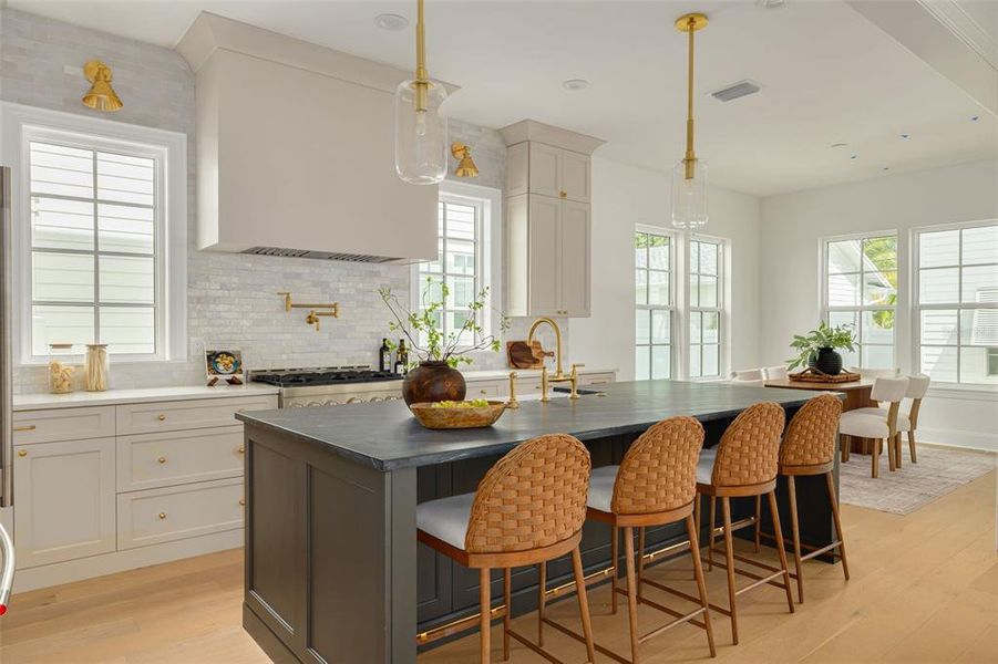 Furnished interior view inside a new home in , St. Petersburg (Image 13).