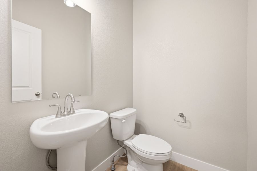 Furnished interior view inside a new home in The Lakes at Centerra, Loveland (Image 10).