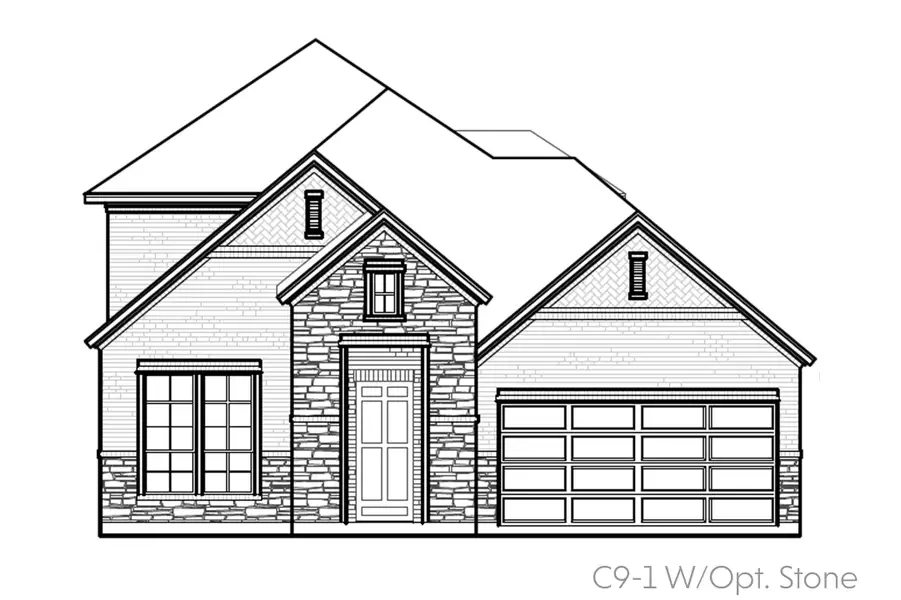 Representative rendering of the exterior for the Capri by John Houston Homes (Image 6). Representative rendering of the exterior for the Capri by John Houston Homes (Image 6).