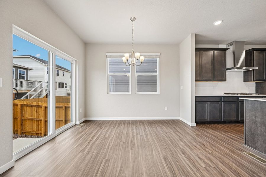 Spacious, unfurnished interior of a new home in Ridge at Lorson Ranch, Colorado Springs (Image 32). Spacious, unfurnished interior of a new home in Ridge at Lorson Ranch, Colorado Springs (Image 32).