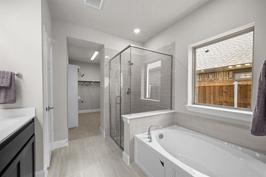 Furnished interior view inside a new home in Creekshaw – Gardens, Royse City (Image 6). Furnished interior view inside a new home in Creekshaw – Gardens, Royse City (Image 6).