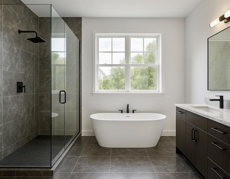 Furnished interior view inside a new home in , St. Pete Beach (Image 9).