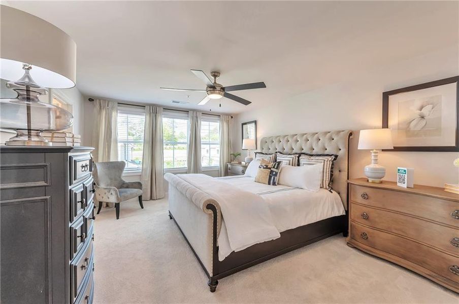 Furnished interior view inside a new home in , Calhoun (Image 13). Furnished interior view inside a new home in , Calhoun (Image 13).