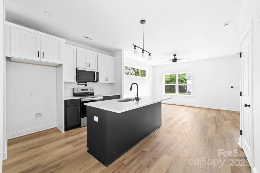 Furnished interior view inside a new home in , Shelby (Image 7). Furnished interior view inside a new home in , Shelby (Image 7).