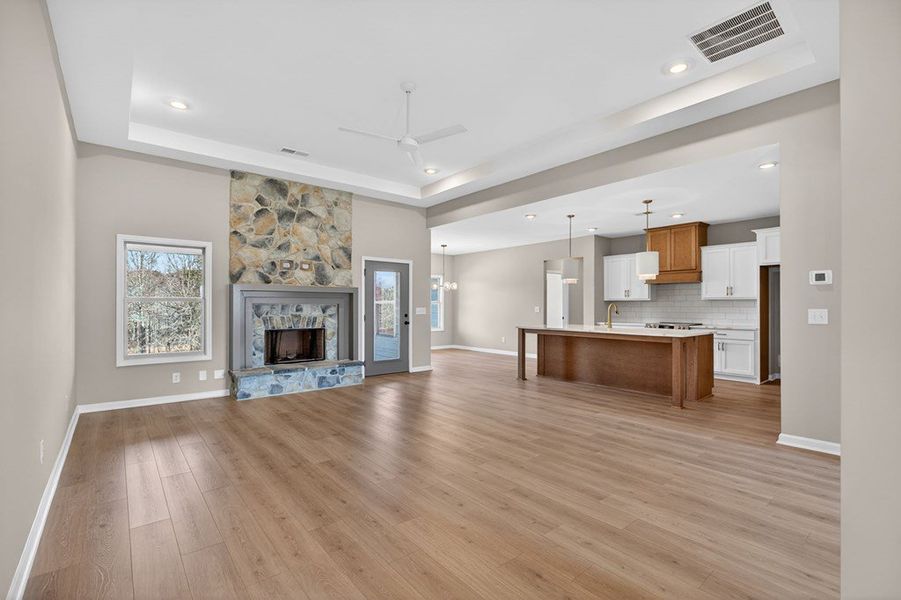 Spacious, unfurnished interior of a new home in Blackwelder Bluff, Bowdon (Image 23).