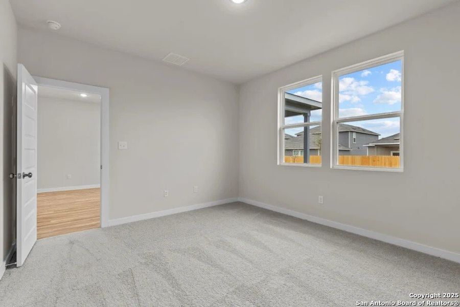 Spacious, unfurnished interior of a new home in Applewhite Meadows, San Antonio (Image 14). Spacious, unfurnished interior of a new home in Applewhite Meadows, San Antonio (Image 14).