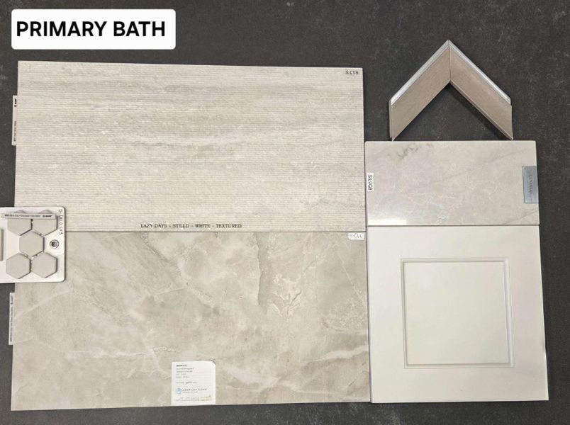 Sample of building materials used in homes in Evergreen 70', Conroe (Image 3).