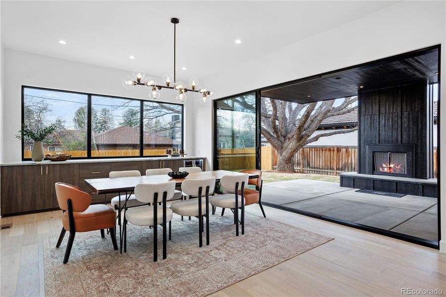 Furnished interior view inside a new home in , Denver (Image 31).