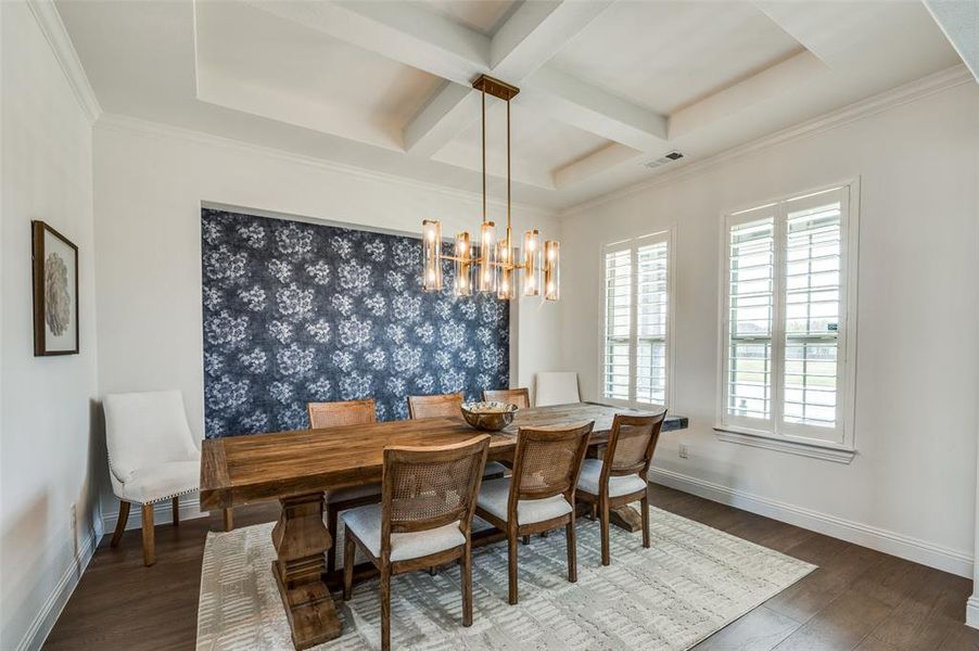 Furnished interior view inside a new home in , Mansfield (Image 25).