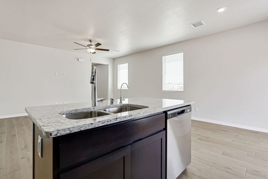 Close-up of interior finishes inside a home in Desert Breeze, Horizon City (Image 19). Close-up of interior finishes inside a home in Desert Breeze, Horizon City (Image 19).