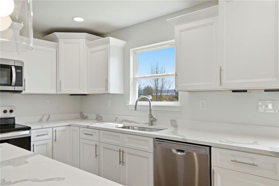 Furnished interior view inside a new home in , Eton (Image 10).