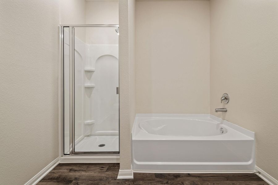 Furnished interior view inside a new home in Trails at Cochran Ranch, Waller (Image 5).