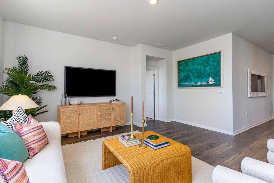Representative furnished interior of a home built from the CALI by D.R. Horton in Kingston Bay, Conway (Image 26).