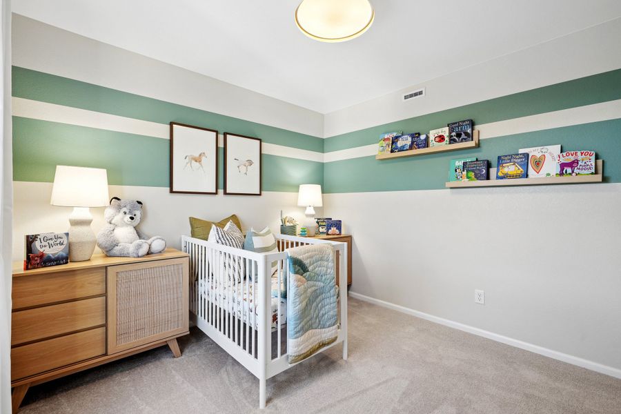 Representative furnished interior of a home built from the Summit by Taylor Morrison in Sugar Creek Alpine, Loveland (Image 22).