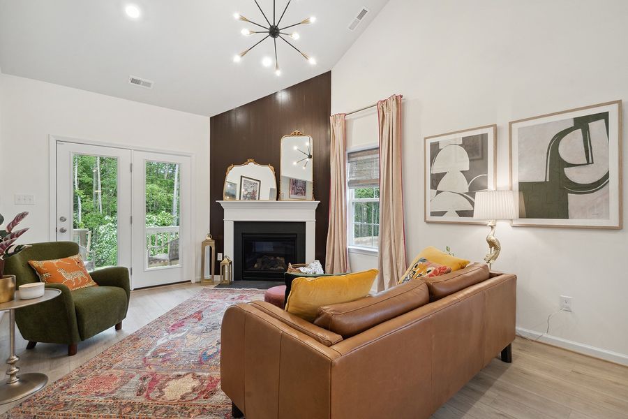 Representative furnished interior of a home built from the Evans - Genesis Value Collection by Mungo Homes in Bluefield, Lexington (Image 4).