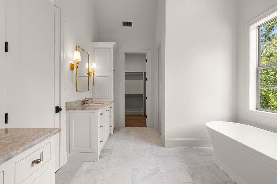 Furnished interior view inside a new home in , Newnan (Image 12).