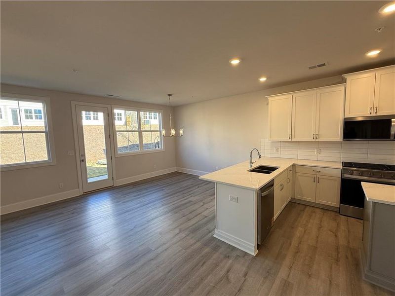 Spacious, unfurnished interior of a new home in , Marietta (Image 9). Spacious, unfurnished interior of a new home in , Marietta (Image 9).