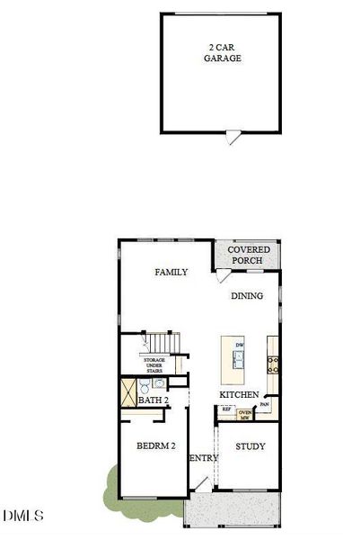 Pickney floorplan
