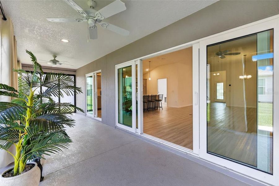 Exterior details and patio area of a home in , The Villages (Image 29). Exterior details and patio area of a home in , The Villages (Image 29).