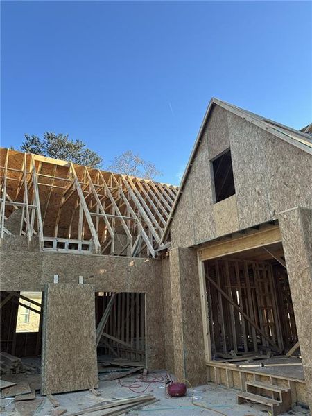 In-progress construction of a new home in , Roswell, GA (Image 24). In-progress construction of a new home in , Roswell, GA (Image 24).