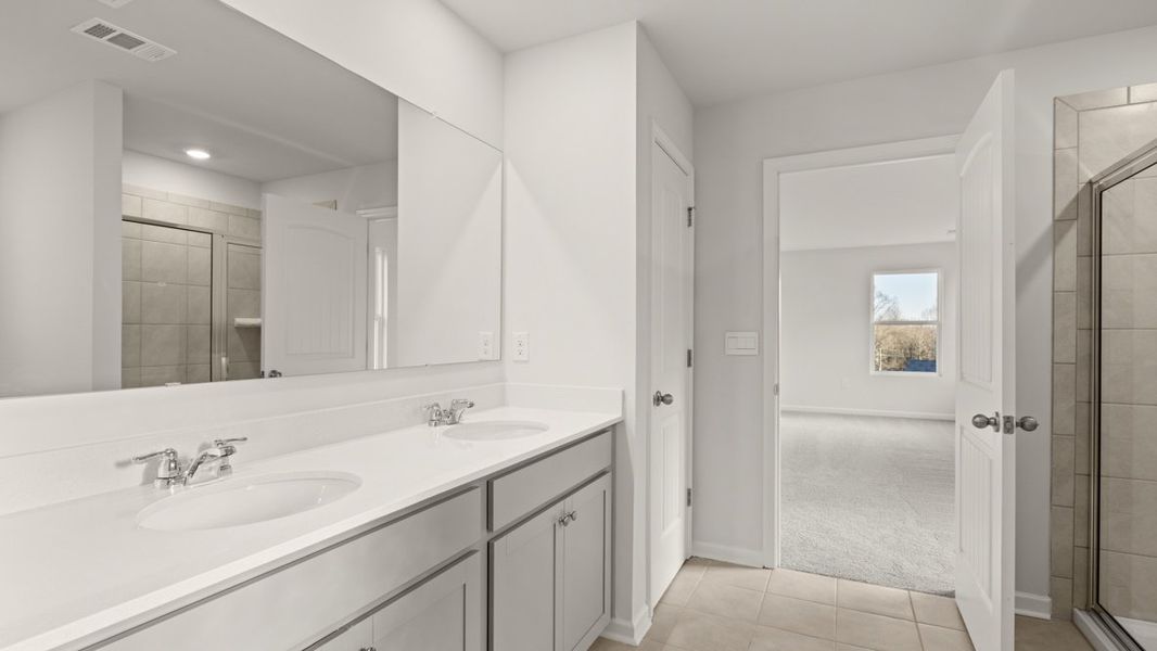 Furnished interior view inside a new home in Liberty Crossing, Braselton (Image 9).