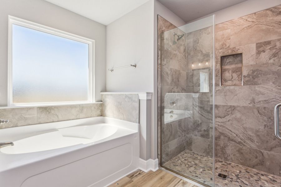 Representative furnished interior of a home built from the The Turquoise by Herbst Homes in Walther Reserve, Milton (Image 96).