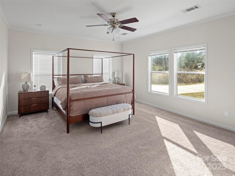 Furnished interior view inside a new home in , Hendersonville (Image 5).