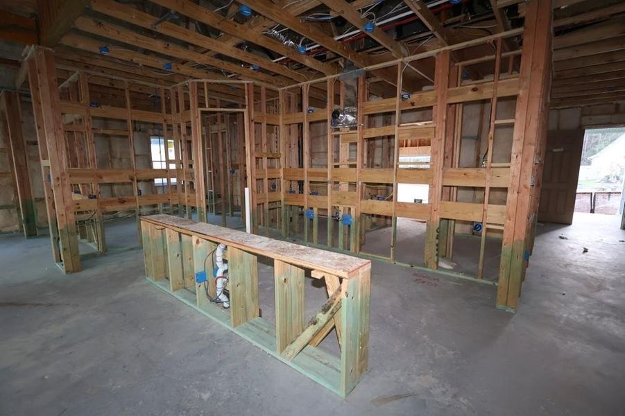 In-progress construction of a new home in ARTAVIA 65' Homesites, Conroe, TX (Image 18). In-progress construction of a new home in ARTAVIA 65' Homesites, Conroe, TX (Image 18).