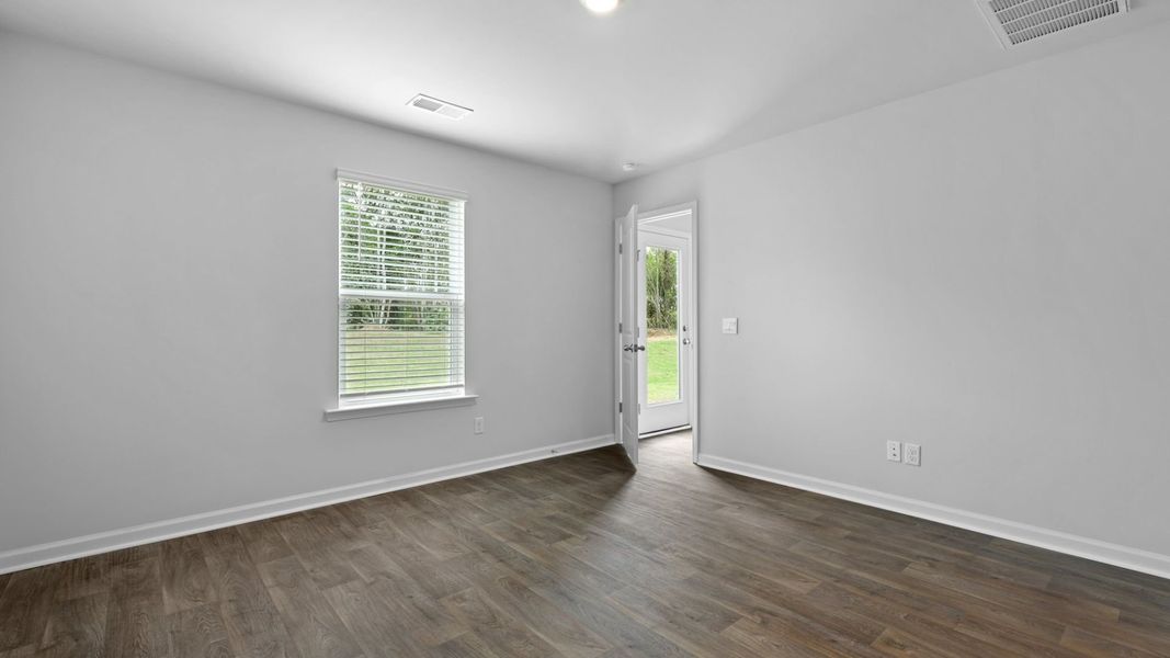 Representative unfurnished interior of a home built from the HELENA by D.R. Horton in Center Pointe, Santee (Image 21).