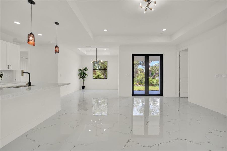 Spacious, unfurnished interior of a new home in , Port Charlotte (Image 22).