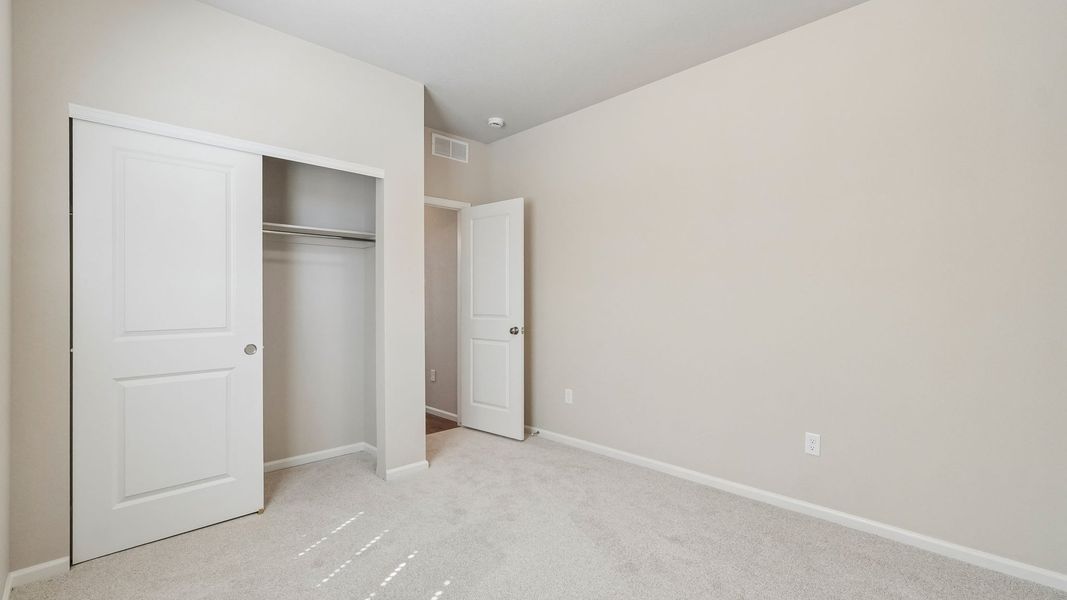 Spacious, unfurnished interior of a new home in Banning Lewis Ranch, Colorado Springs (Image 36). Spacious, unfurnished interior of a new home in Banning Lewis Ranch, Colorado Springs (Image 36).