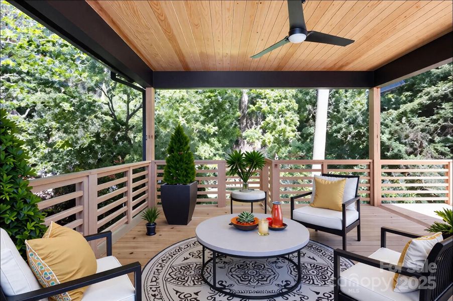 Gather On the Covered Back Deck Gather On the Covered Back Deck