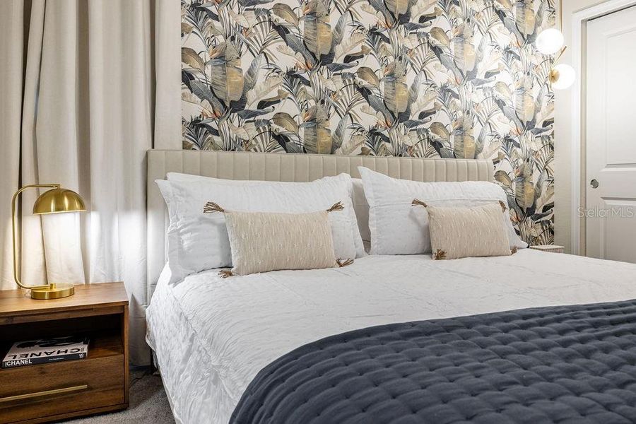 Furnished interior view inside a new home in , Clermont (Image 36).