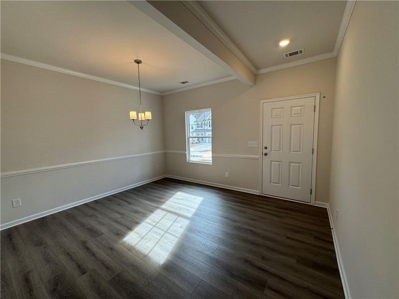 Spacious, unfurnished interior of a new home in The Reserve at Willow Oaks, Canton (Image 14).