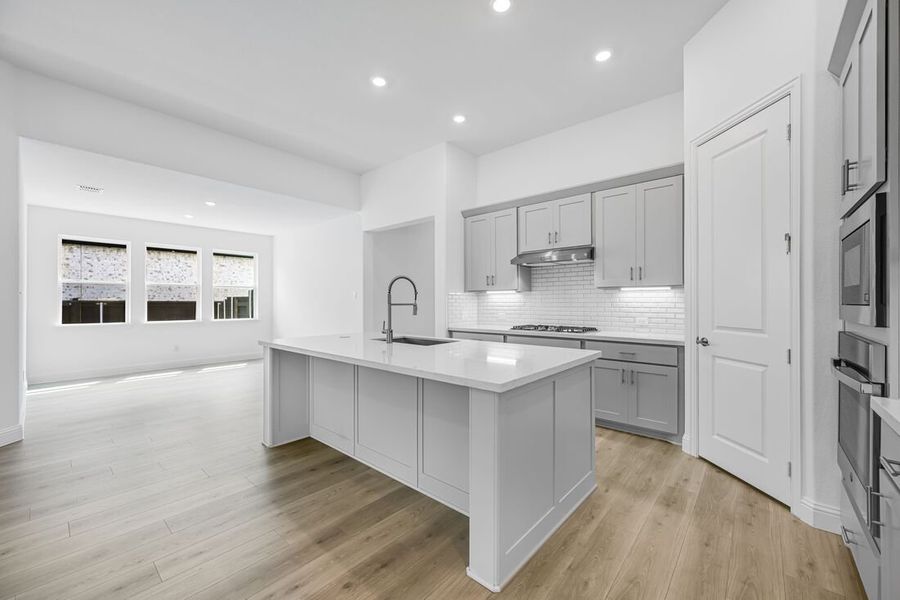 Furnished interior view inside a new home in The Ridge at Northlake 60s, Northlake (Image 15).