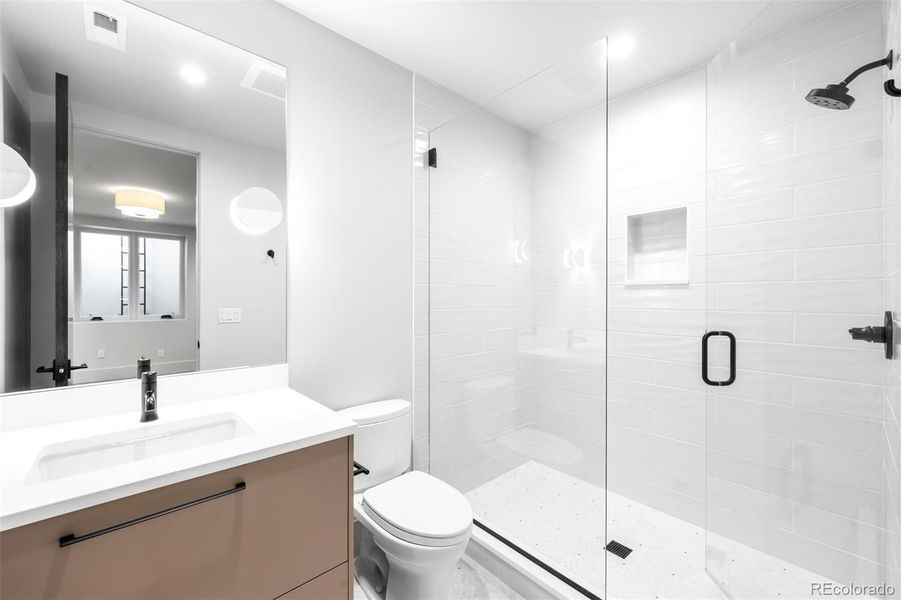 Furnished interior view inside a new home in , Denver (Image 28).