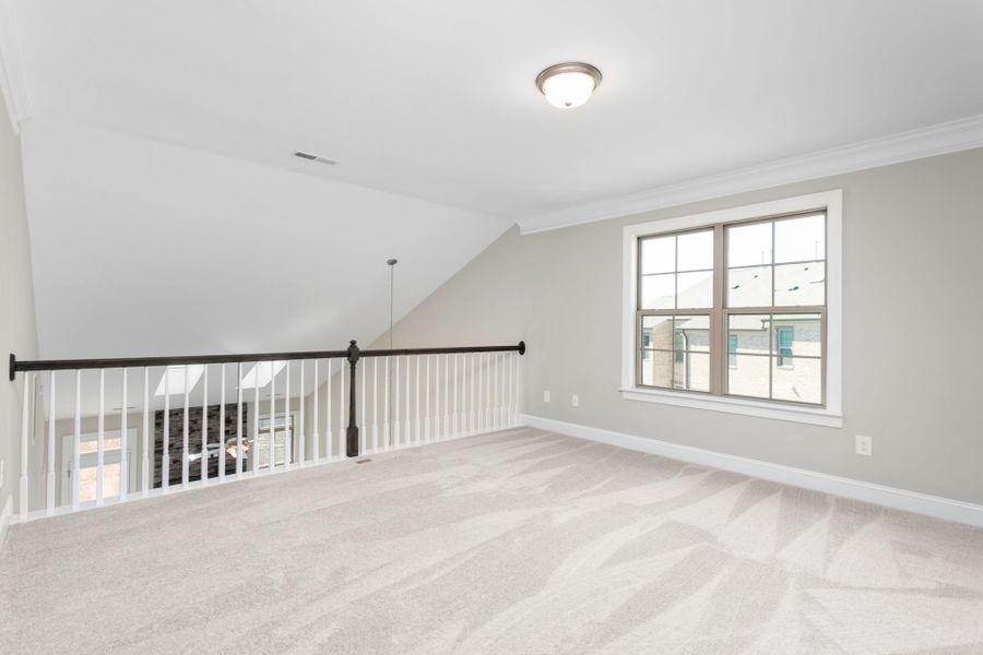 Representative unfurnished interior of a home built from the Greenwich by Keystone Homes NC in Friedberg Village, Winston-Salem (Image 25).
