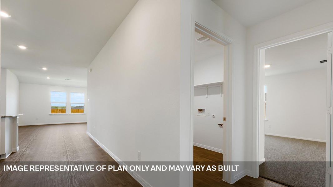 Spacious, unfurnished interior of a new home in Southgrove, Kyle (Image 17).