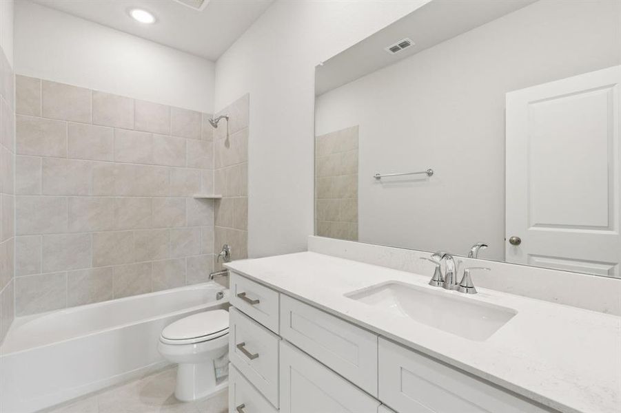 Furnished interior view inside a new home in Bellagio, Forney (Image 6). Furnished interior view inside a new home in Bellagio, Forney (Image 6).