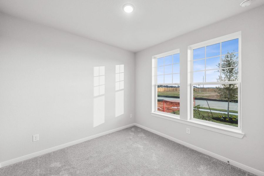 Spacious, unfurnished interior of a new home in The Grand Prairie 50’, Hockley (Image 13).