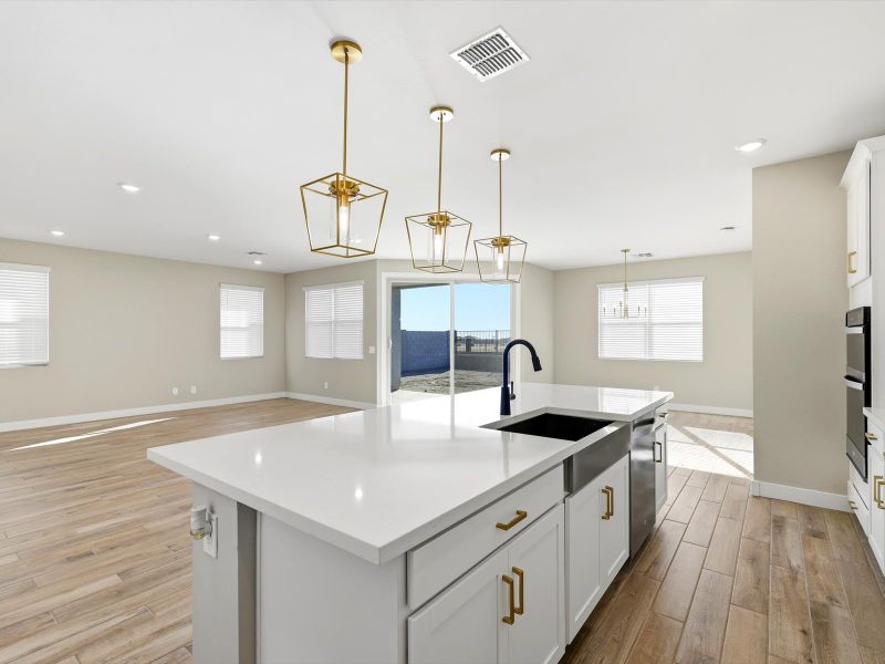 Furnished interior view inside a new home in Paloma Creek - Signature Series, Surprise (Image 6).